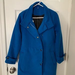 Blue peacoat